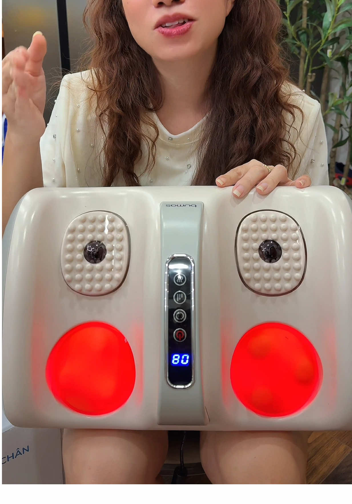 [BUMAS] Máy Massage Bàn Chân Bấm Huyệt Cao Cấp - Hồng Ngoại #xuhuong #maymassagechanbumas #huyenhomhinh365 