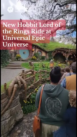 The Hobbit Lord of the Rings Ride Opens at Epic Universe Theme Park #themepark #universalstudios #lordoftherings #ride #hobbit 