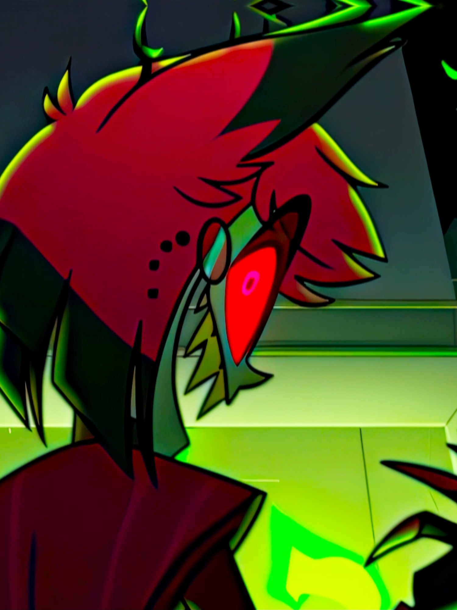 Alastor vs vox / hazbin hotel episode 8 #hazbinhotel #hazbinhoteledit #alastor #vox #alastoredit #edit