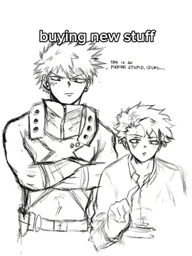 #BKDK #animation || bkdk buying some stuff. what’s gotten bro too conscious of Izuku bending a lil?😂🤚 #myheroacademia #katsukibakugou #izukumidoriya 
