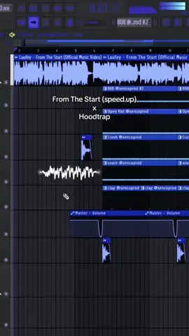 From the start Hoodtrap #hoodtrap #producertok #hoodtrapremix #remix #flstudio 
