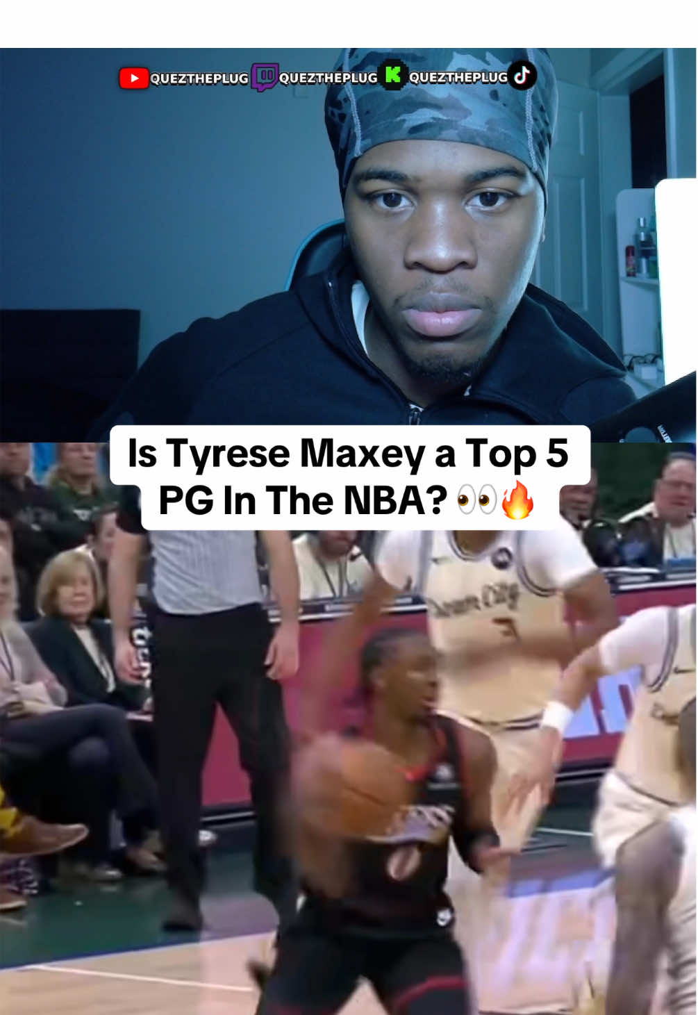 54 points is crazy 😭🔥#foryoupage #fyp #reaction #goviral #NBA #76ers #pg #basketball🏀 #bucket 