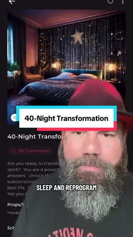 Sleep with Yogi Bryan Rituals for a 40-Night Transformation Program #sleephypnosis #greenscreenvideo 