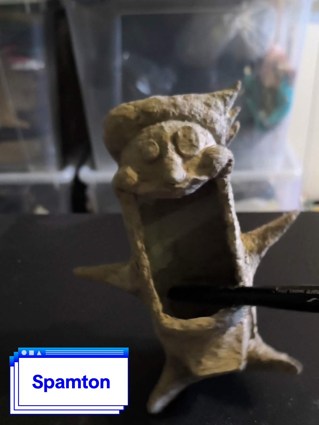 Spamton seems to be having a good time #deltarune #spamtongspamton #spamton 