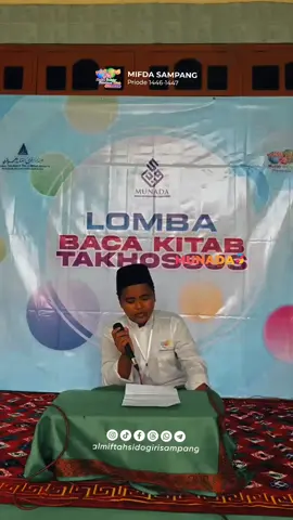 Lomba Baca Kitab Takhossus Munada 3 Mifda Sampang #munada3  #mifdasampang  #ppsidogiri  #timtatimmahsidogiri #ppdarulmukhlisin 