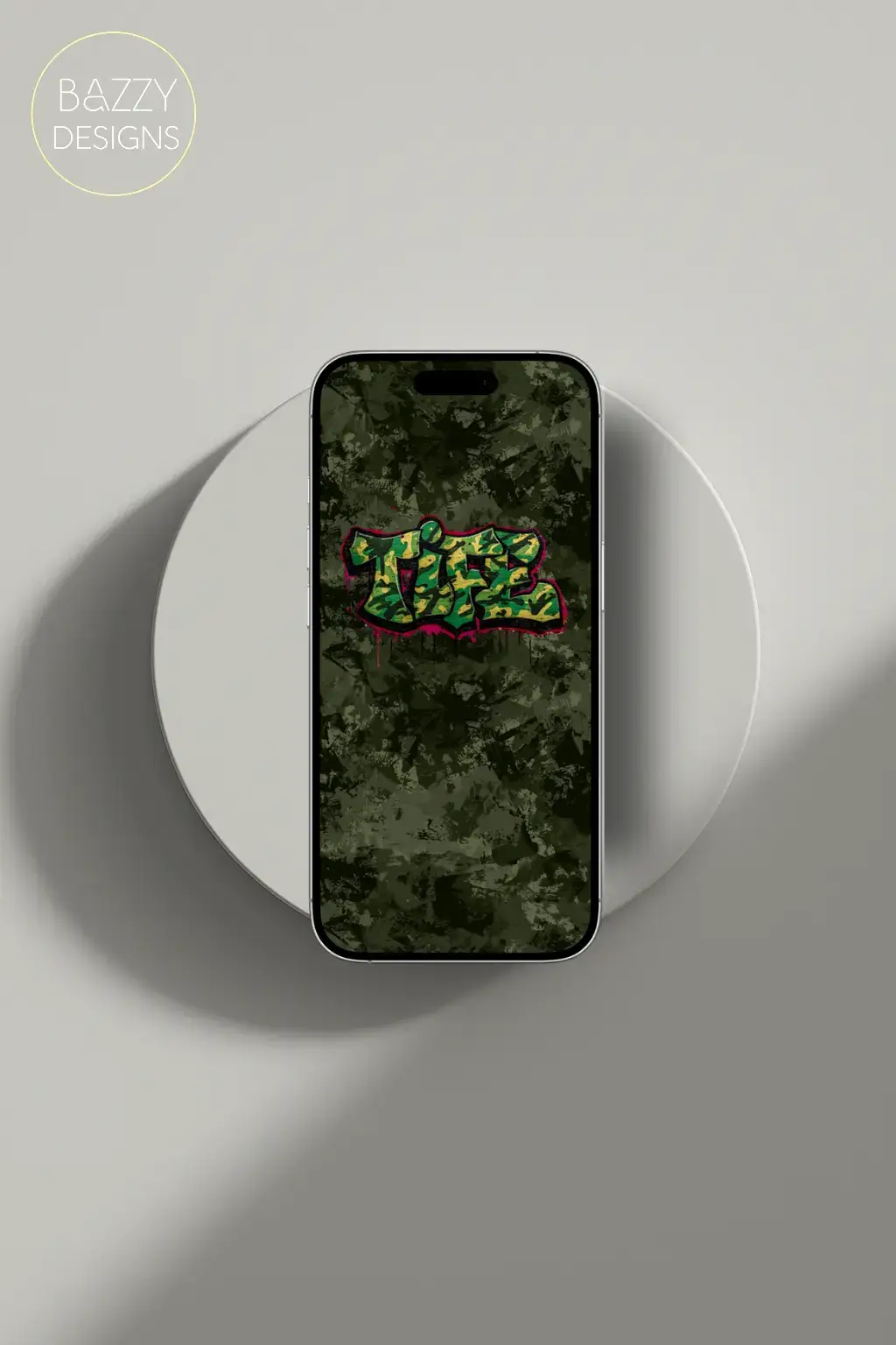 Military week continues with names crafted on the Lock Screen. #wallpaper #8kwallpaper #wallpaper4k #fyp #viral 