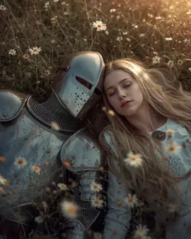 Knight x Princess ❤️ #darkfantasy #goldenbrown #knight #princess 