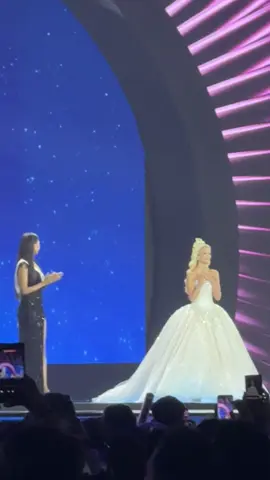 #victoriakjaer #missuniverse2024👑  Final Farewell #missuniverse2025thailand #74missuniverse 