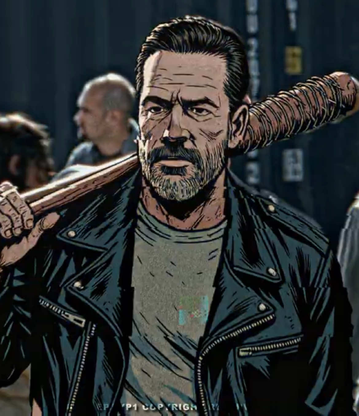 Best twd villain Negan Smith || #thewalkingdead #negansmith #aftereffects #fyp #viral 