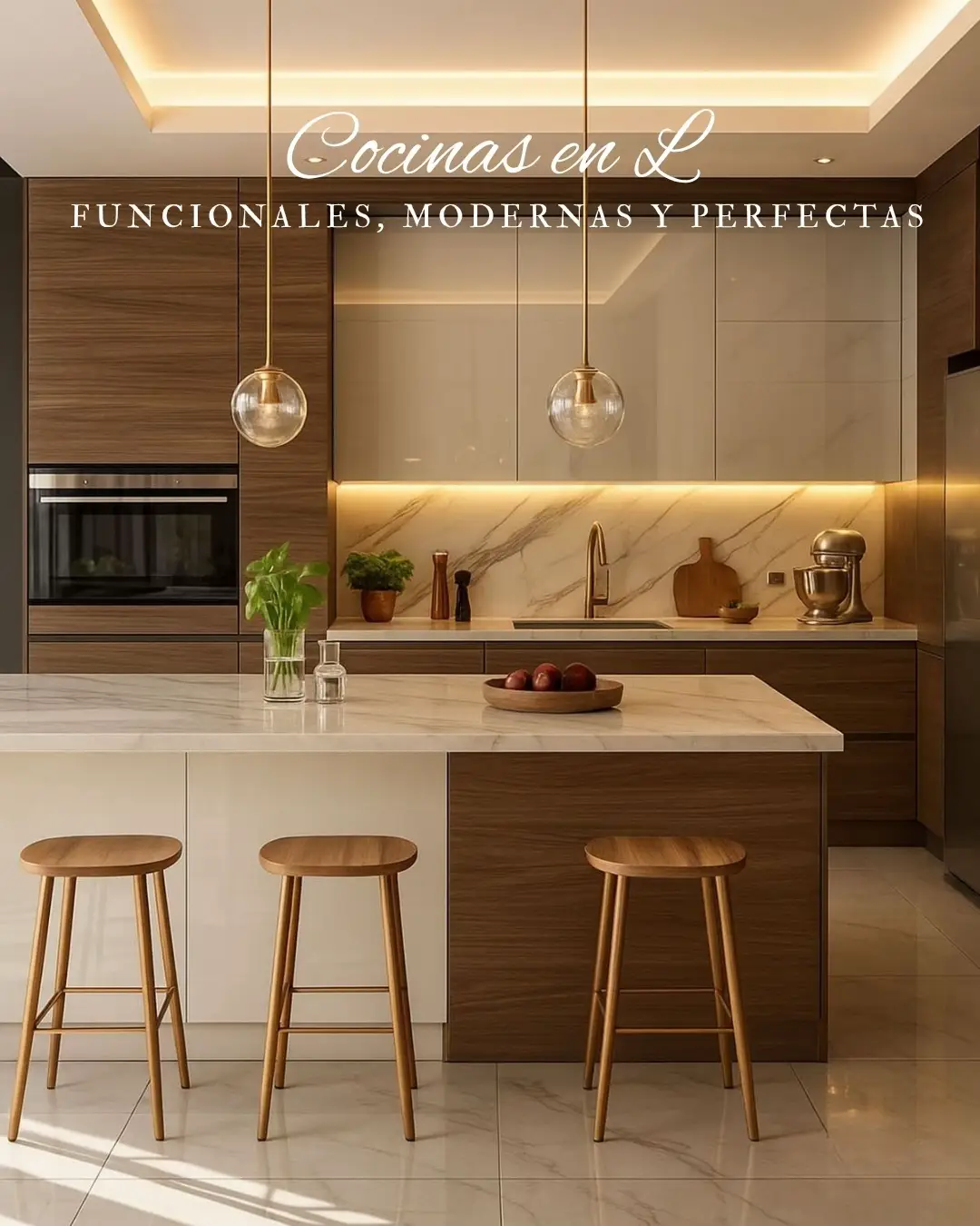 ✨ Cocinas funcionales, modernas y simplemente perfectas ✨ Una cocina bien pensada no solo se ve increíble… se siente increíble. Distribución inteligente, materiales duraderos y cada detalle diseñado para hacer tu día más fácil y tu casa más elegante. Si sueñas con una cocina moderna que funcione de verdad, este es el momento de darle vida a ese espacio. En Coco Arquitectura & Diseño te ayudamos a transformar tu cocina en el corazón de tu hogar. ¿Quieres una así? Escríbeme y te asesoro. Dale ❤️, comenta “QUIERO” y comparte este post. #arquitectura #diseñodecocinas #cocinasmodernas #cocinasfuncionales #interiorismo 