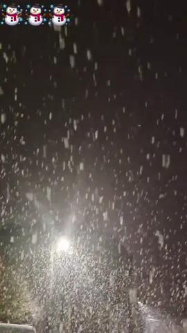 تساقط الثلج اليوم ☃️☃️☃️ #الغربة_صعيبة_وانا_بغيتها🇪🇺🇪🇺❤ 
