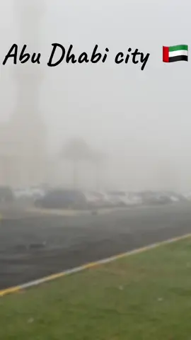 Foggy weather in Abu Dhabi 🇦🇪#foggy #uae🇦🇪 #trending #goviral #foryoupage 