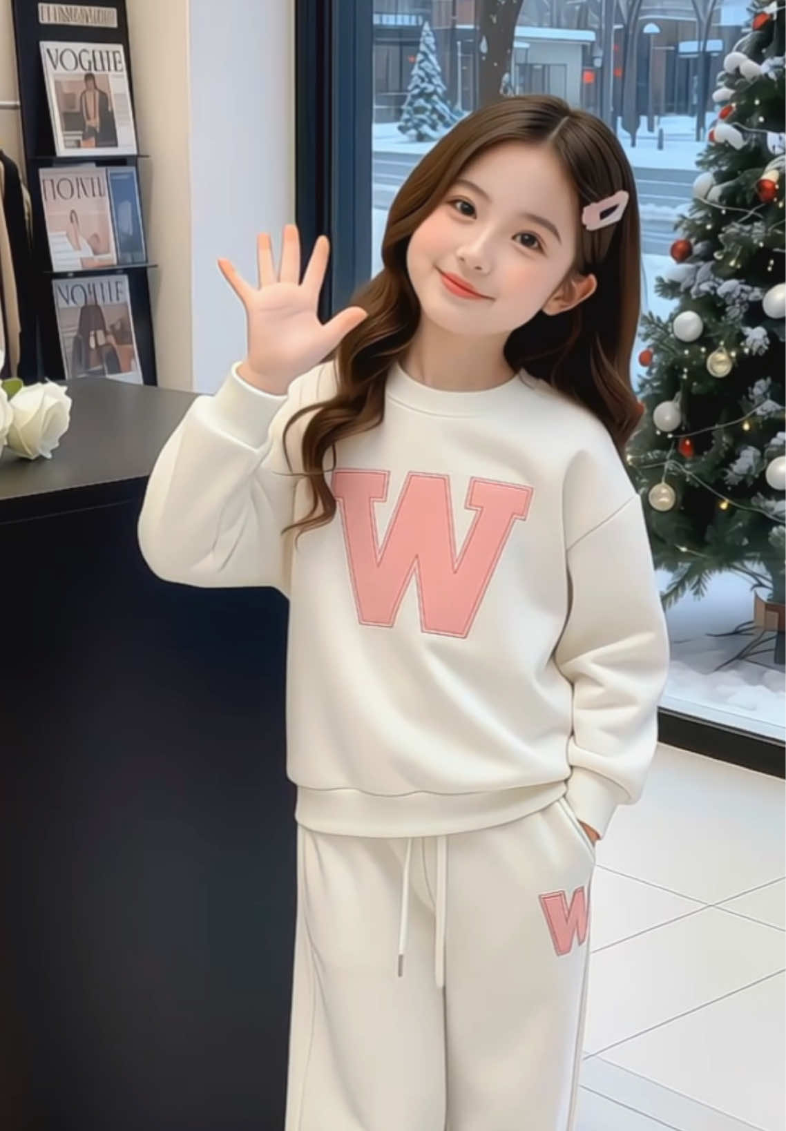 Sét bộ bé gái quá yêu #thoitrangtreem 