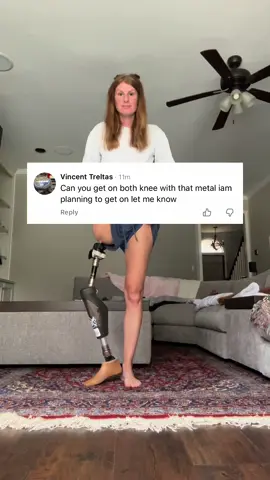 Yep, I can do that. #abovekneeamputee #boneanchoredprosthesis #osseointegration #OPRAimplantsystem @integrumusa 