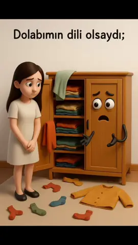 Dolabımın dili olsaydı 😂😂