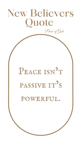 Choosing peace is choosing to believe God is still in control. That’s strength. #ChoosePeace #FaithStrong #ChristCentered