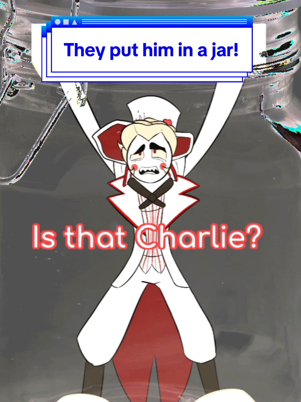 Am I the only one who thought they just blasted Lucifer into bits #hazbinhotel #lucifer #hazbinhoteledit #meme #fyp 