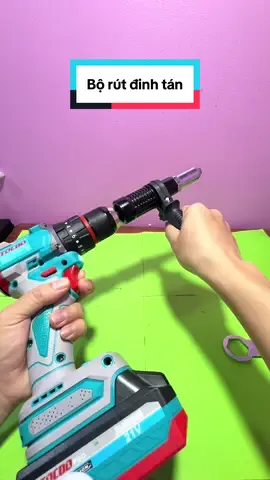 Bộ rút đinh tán #rutdinhtan #rutdinhnhom #sửachữa #dungcusuachua #maykhoanpin 