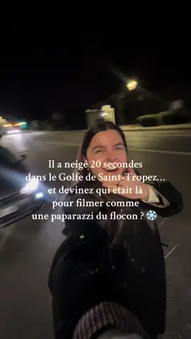20 sec de neige dans le sud on apprécie #pourtoi #viral #neige 