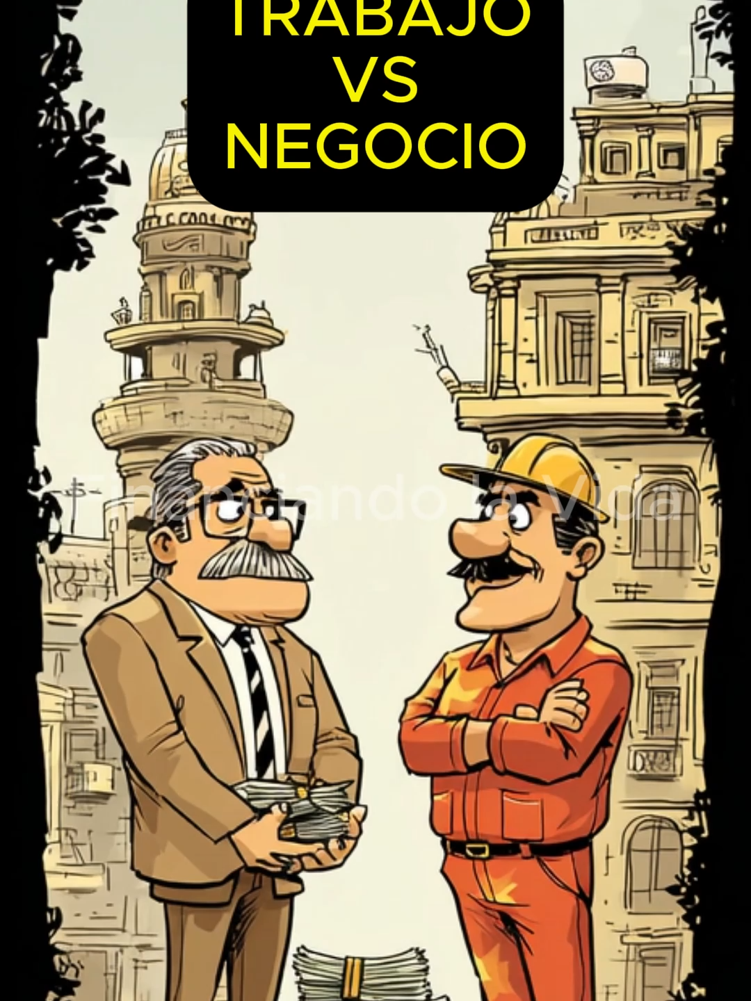TRABAJO VS NEGOCIO #finanzas #inversion #dinero #ahorro