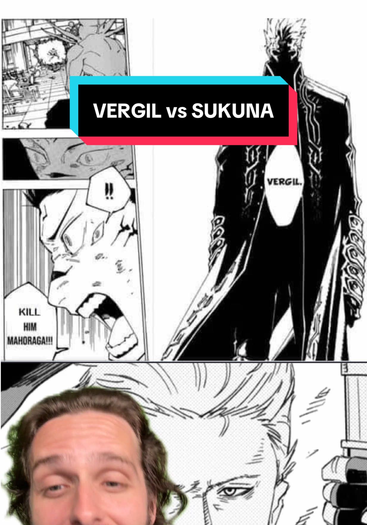 Vergil vs Sukuna #jjk #dmc #anime #jujutsukaisen #manganimist 