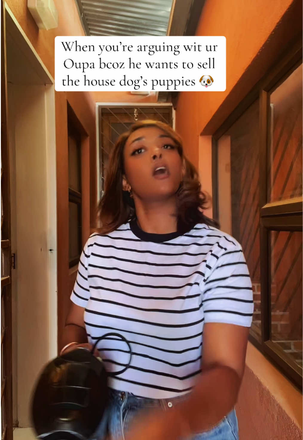 Brownie 🐕#damaranama #oupa #namibiantiktoker🇳🇦 #justforlaughs ##🤣 