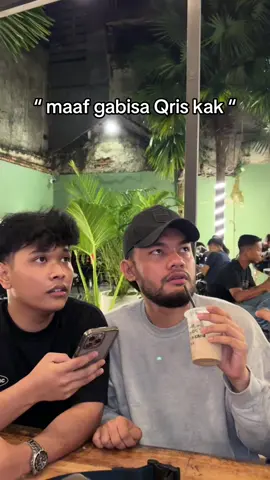 selamat dari qris, ga selamat dari tukang parkir 😢