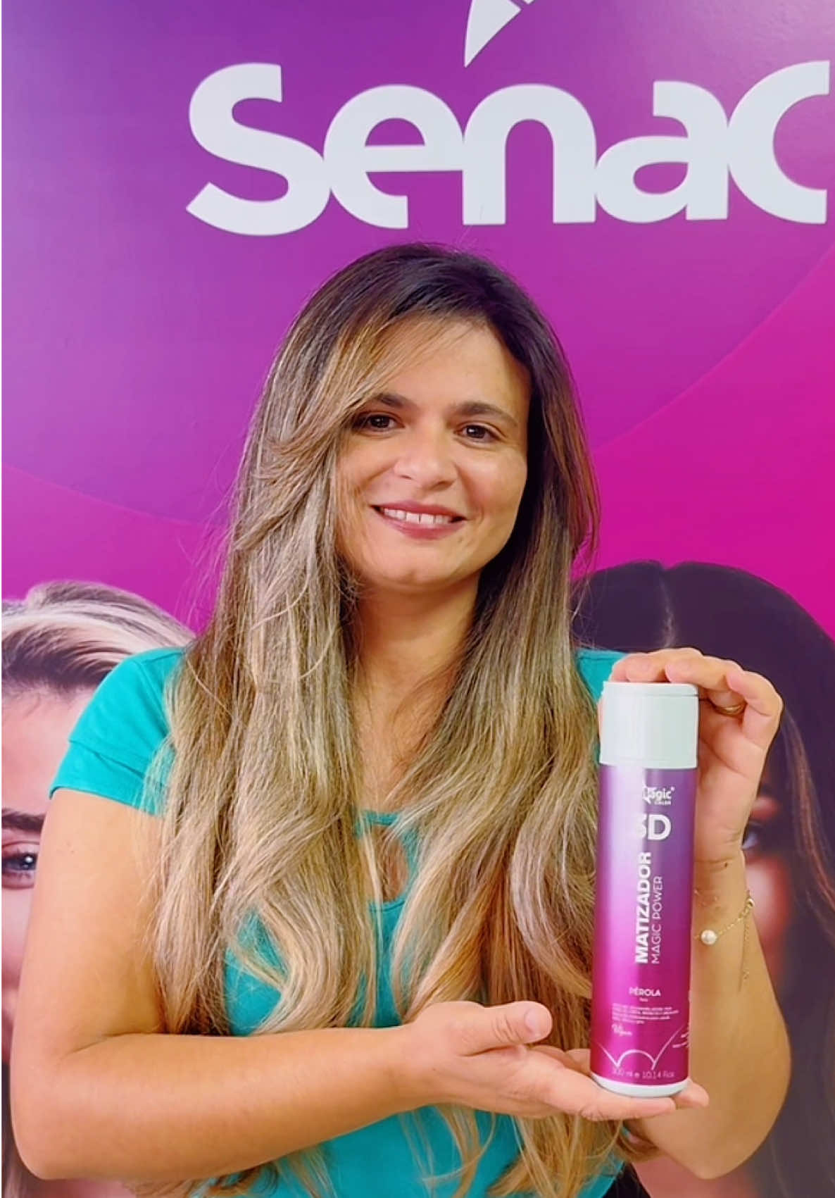 Magic Color e Senac DF juntos 💜✨ #MagicColor #senac #senacdf #treinamento #fyyyyyyyyyyyyyyyy 