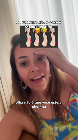 O problema não é você, é seu intestino 😳  #inchaco #intestino #verao #mulher #altoestima 