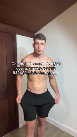 Bermuda de altíssima qualidade pelo preço de um lanche! 
