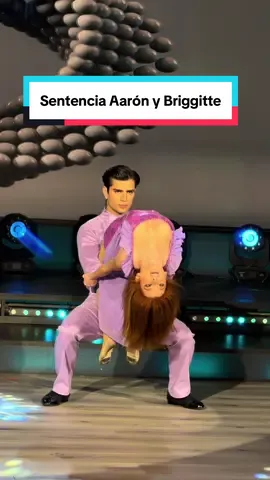 Llegaron a bailar #laperla con todo en un vals @Aaron Mercury y @Briggi Bozzo #LasEstrellasBailanEnHoy 