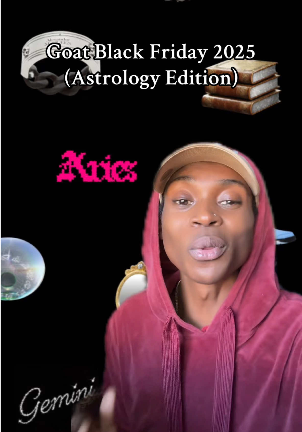 What’s your sun, moon, and rising? Find out and get your daily readings on the @GOAT app today #astrology #fashion #blackfriday #spirituality#greenscreen 