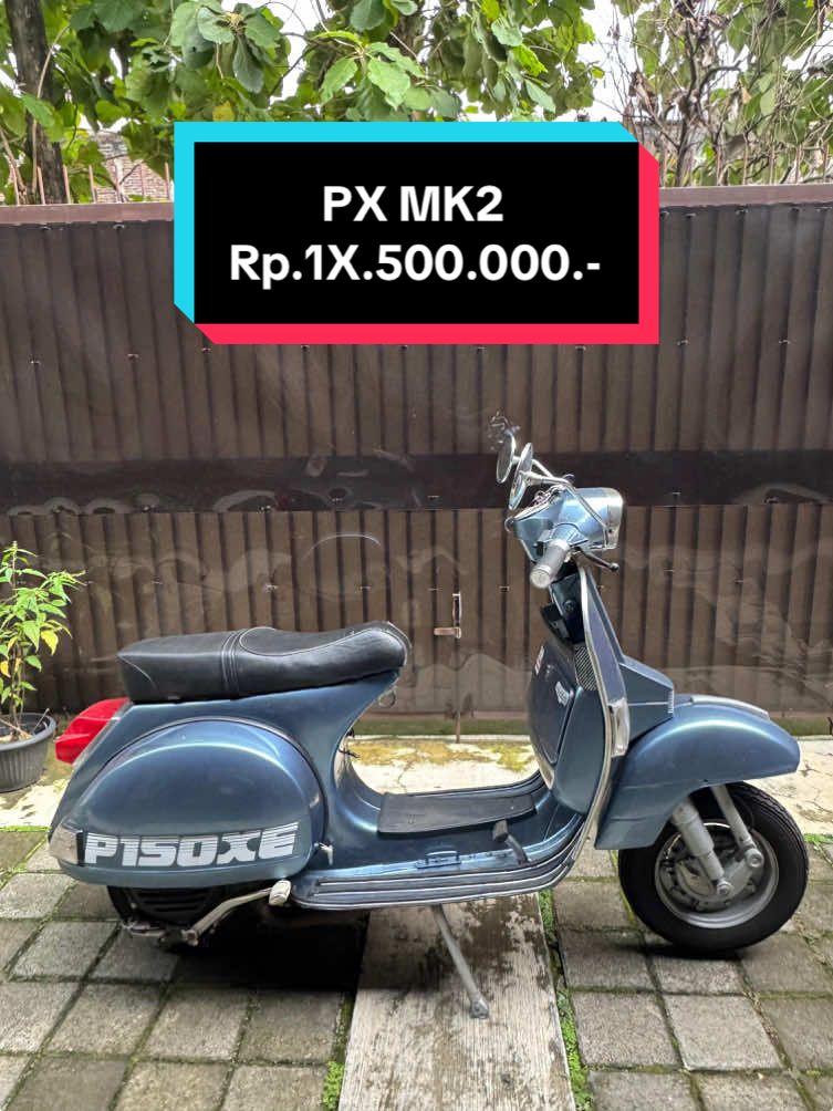 PX MK2 5 DIGIT PX 150 MK2 tahun 1979 Wa 0895388157650 Plat B depok Lengkap Bpkb model lama alak Ul Cat Baru Part2 Baru Kunci laci ON Kunci kontak ON Kunci stang ON Kran bensin ON Choke ON Karbu spaco 20:20 Magnet ori sirip masih mulus no gompal kelistrikan Fullwave Lampu Daymaker sangat terang CDI baru danmotor Napur Baru danmotor ban serep ada lampu sein nyala stoplamp nyala Mesin enak siap gas Harga Rp.1X.500.000.- lokasi jogja #jualvespa #vespamurah #vespaindonesia #vespa 