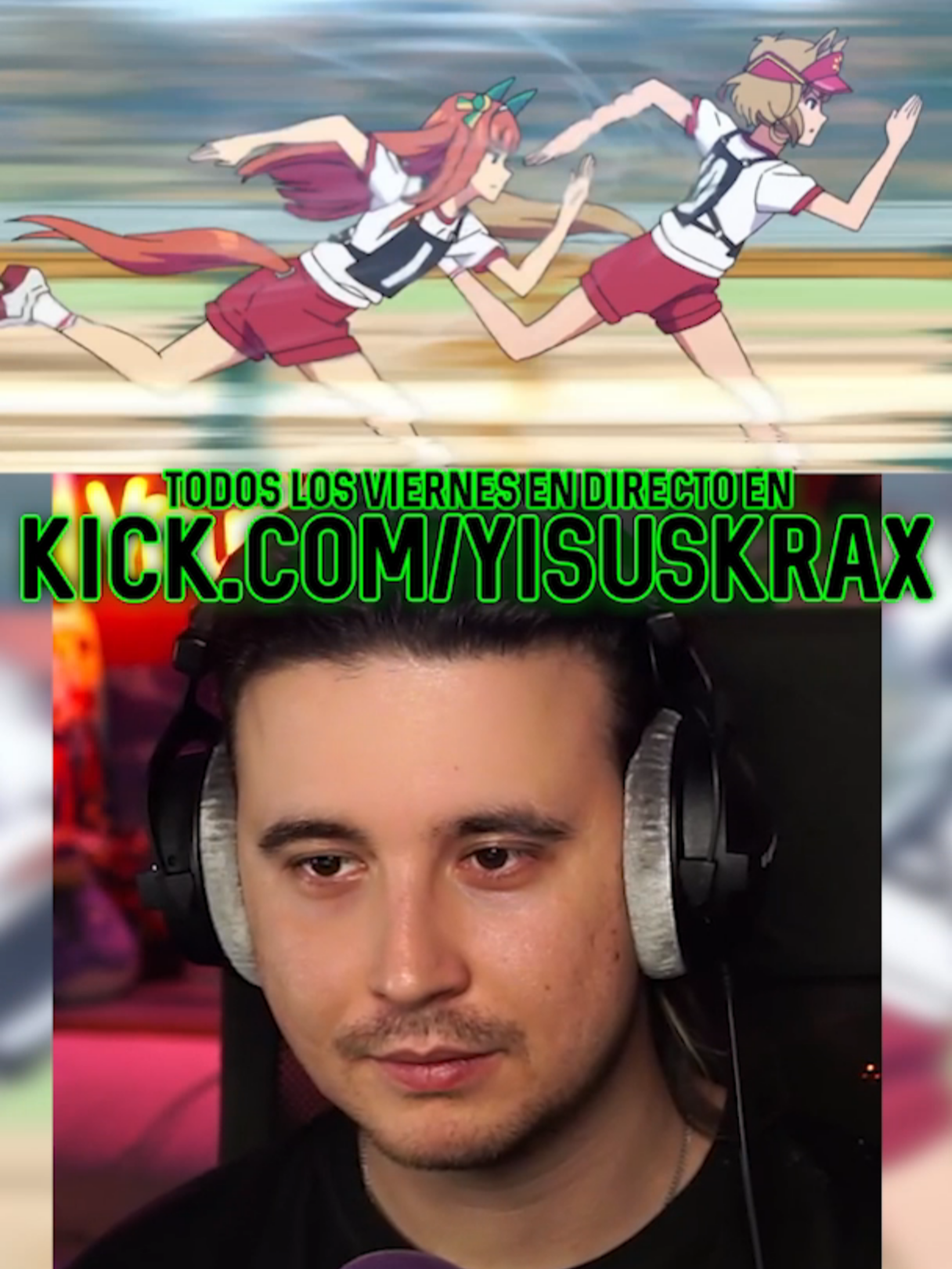 MAS FUERTE QUE NUNCAAA!! LOS VIERNES EN KICK: YISUSKRAX #umamusume #umamusumeprettyderby #umamusumecosplay #specialweek #anime #animes #waifu #waifus #uma #horserace #Halo #fyp #yisuskrax #yisuskraxreaccion #toyisuskraxreaccion #animereaccion #reaccionanime