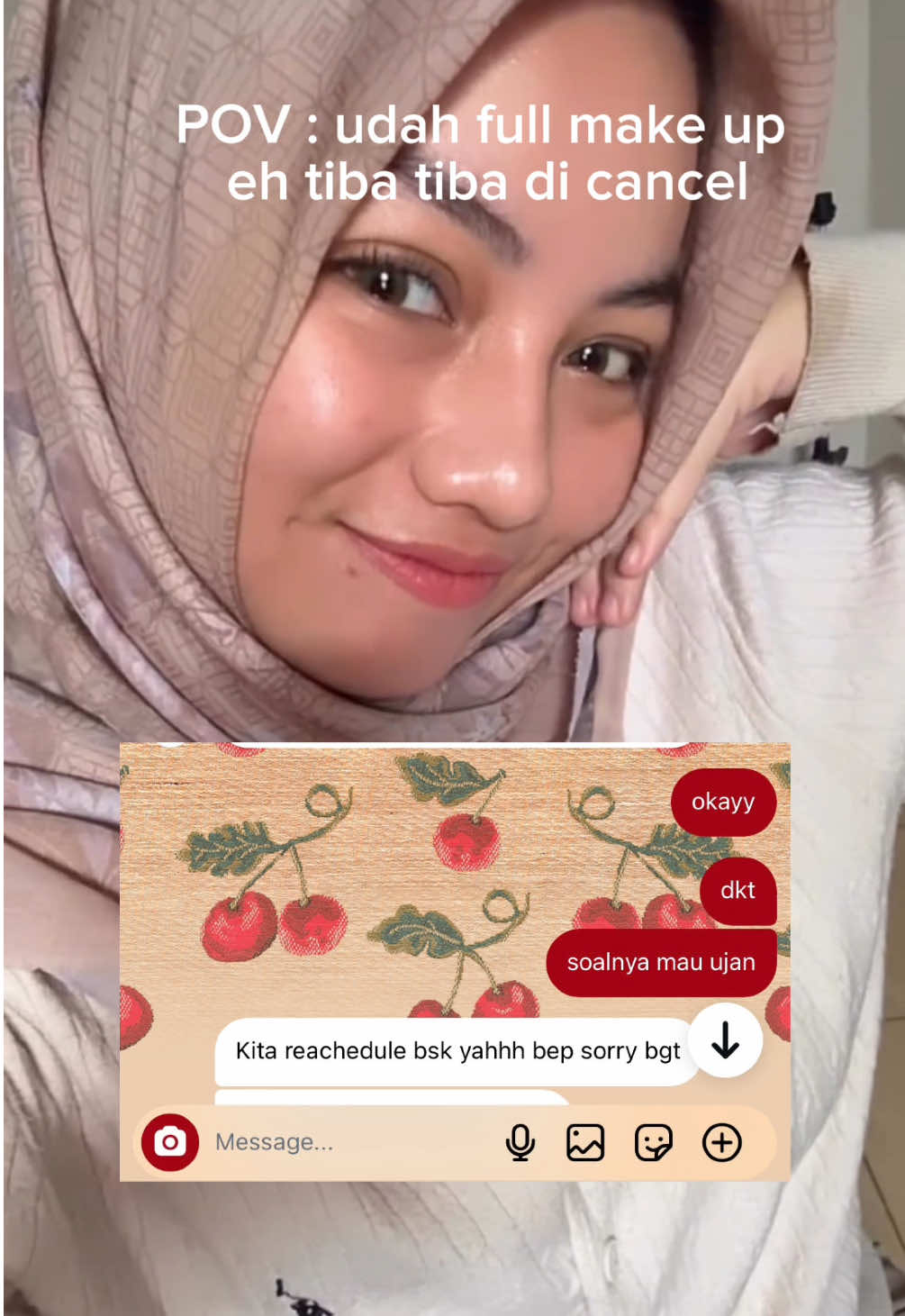 bagiku kaum introvert malah happy kalau ga jadi jalan, eits sblm itu wajib pake facial wash dari @CeraVe Indonesia ini andalanku untuk kulitku yg sedang jerawatan #ceraveid #cleanselikeaderm #supercleaner 