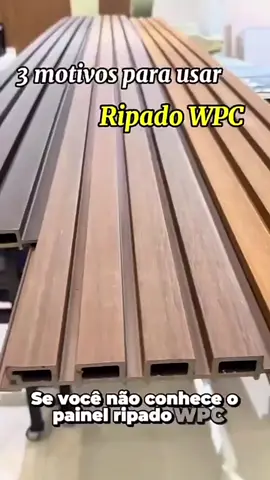 Painéis Ripados PVC 18mm Freijó 92,8x17,5cm - Revestimento Decorativo Parede Sala Quarto Cozinha