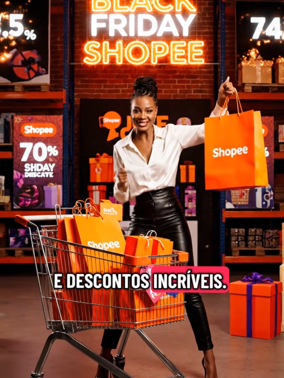 A BLACK FRIDAY da Shopee está chegando, não quer perder nada ?. link nos comentários ⤵️