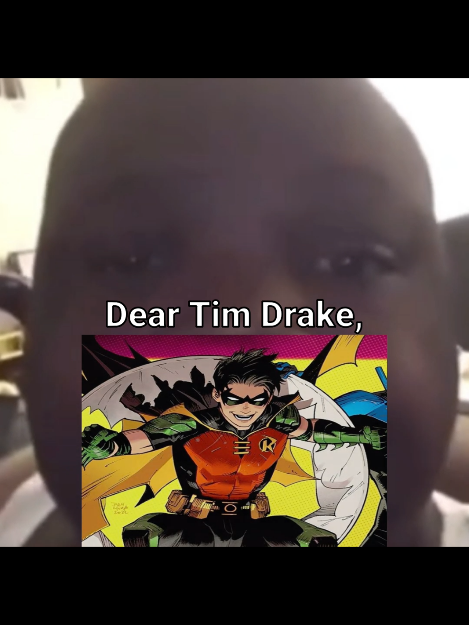 coming out of my cave to post an unfunny tim joke and leave again #timdrake #robin #batman #batfamily #redrobin 