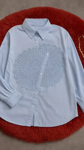 FADFAD Atasan Kemeja Longgar D#outfitideas #fashion #OOTD #bismillahfyp #tunikkekinian 