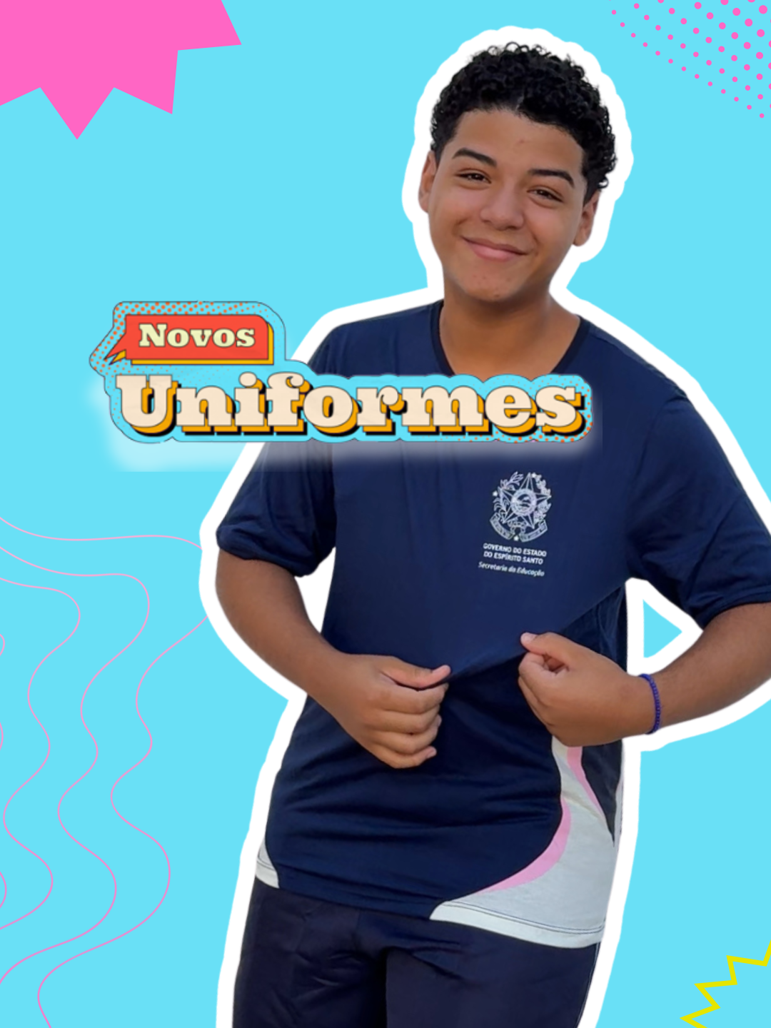 Spoiler do próximo ano letivo: vem uniforme novinho por aí! 👀 A Sedu já deixou tudo certo pra todo mundo começar 2026 no estilo. Conta aí… quem já tá ansioso pra estrear o look da escola? 😎✨ #UniformeNovo #RotinaDeAluno #tiktokbrasil #fyp #viral