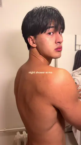 night shower w me