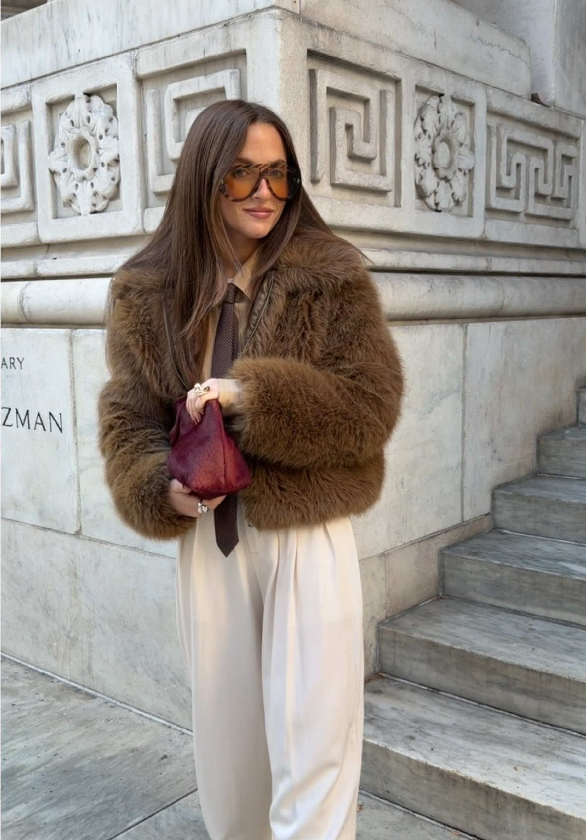 business chic today   #OOTD #outfitinspo #chicstyle #furcoat #fashioninspo @The Frankie Shop @TONY BIANCO @b-lowthebelt @Kotn 
