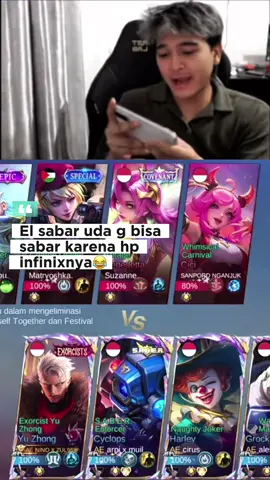 Ketika Ell sabar g bisa sabar🗿😭#WinWithMLBB #MLBB #nino #aenino #streamer 