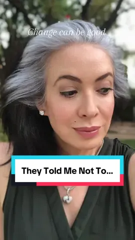 Everyone told me don’t grow out your silver hair… but choosing to embrace my natural gray/white hair changed my entire life. This wasn’t just a hair decision- it was self-acceptance, confidence, and finally becoming the woman I was always meant to be. If you’re thinking about embracing your natural color… this is your sign. #silverhairtransition #whitehairdontcare #agingwell #Gra#GrayHairInfluencersilversisters 