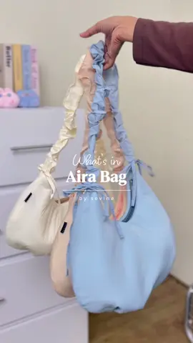 what’s in my Aira Bag by sevine😍😍 #lst #airabag #airaslingbag #shoulderbag #slingbag 