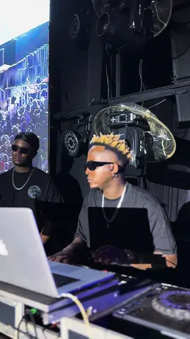 Representing For @king_saha256 live in concert 🔥. >>>> @Real Kenie & @DJ_TRIZZY_VYBZ 🎧  #djmagictouchug👑 #themagicalshow24 #kingsaha #kingsahaliveinconcert #fyp 