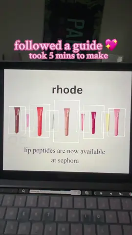 shoutout to @The Creative Kat Studio for the idea! 💡 #rhode #marketing #canva #fyp #idea @rhode skin 