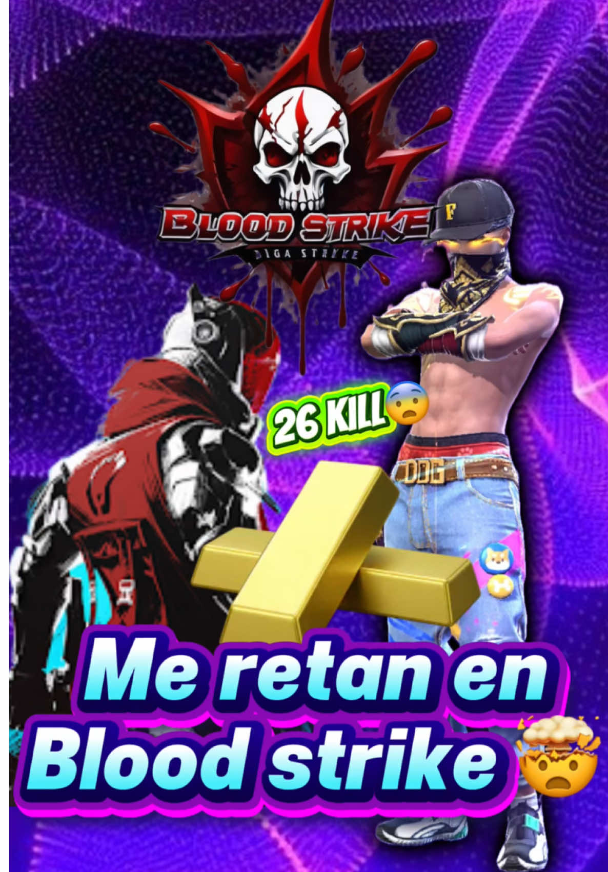 Respuesta a @El Pro player me retan a hacer 25 kil en blood Strike  🤯😱#bloodstrike #retos #bloodstrike #alak ##foryoupage