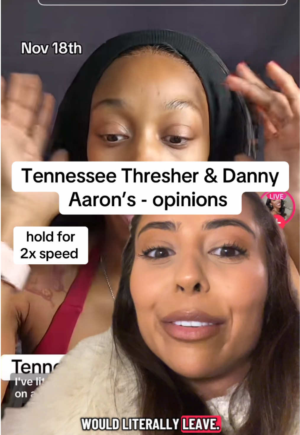 I love how authentic Tennessee Thresher and Danny Aaron’s are. He’s a bloke who likes his games and she likes selfridges - so what??????? They get on like a house on fire and he literally got down on one knee for her????  You think a strong independent successful woman like Tennessee wouldn’t just leave a man if he was horrible to her???  She’s literally just had a baby you lot need to CHILLLLL 😭😭😂😂😂😂😂 #tennesseethresh #dannyaarons #punchinpodcast #opinions #foryoupage 