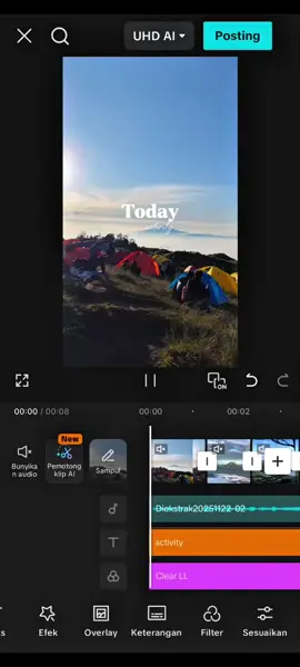 aktivitas hari ini#CapCut #dailylife #daily #today #activity 